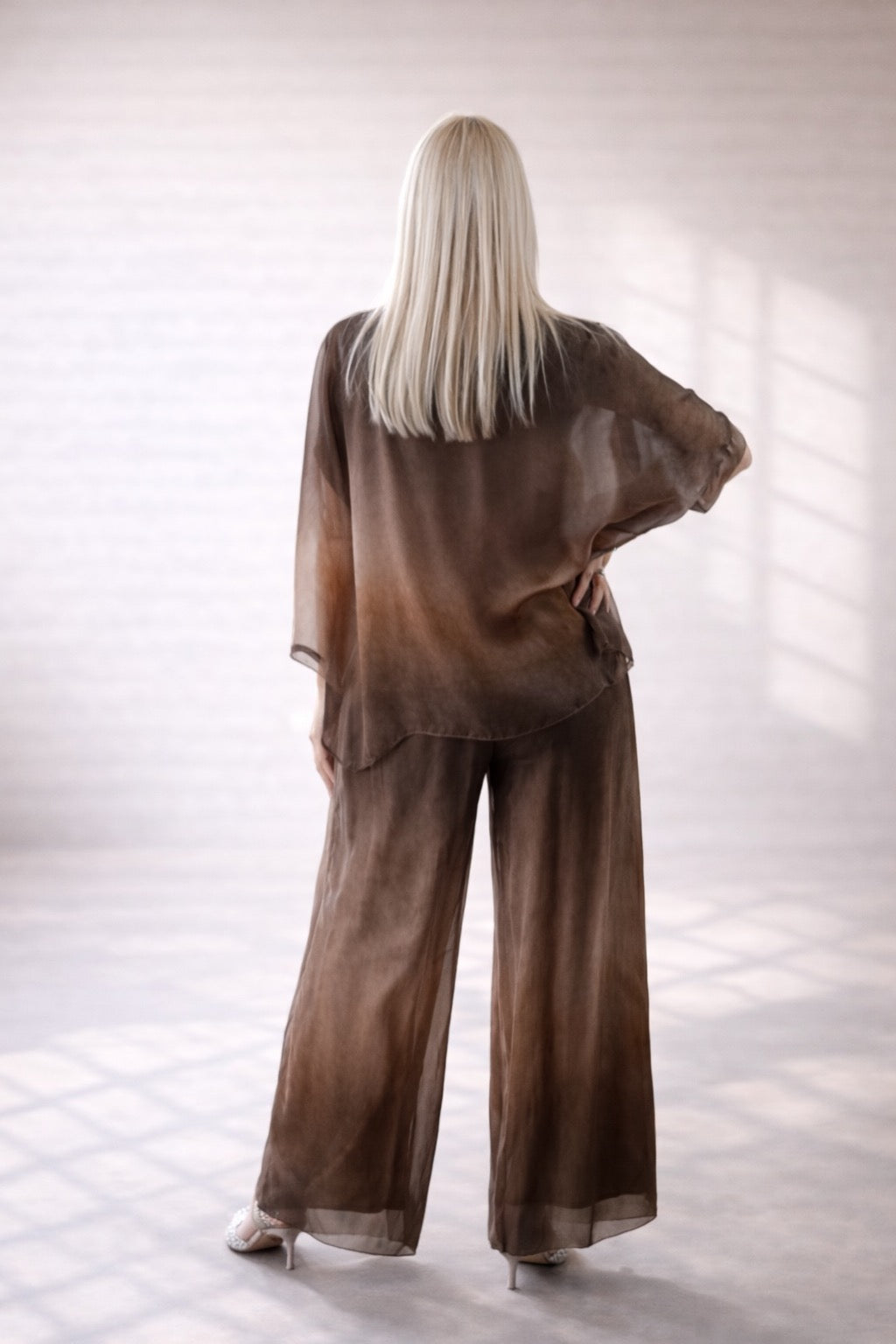 Conjunto Dos Piezas Marrón – Estilo Boho Chic