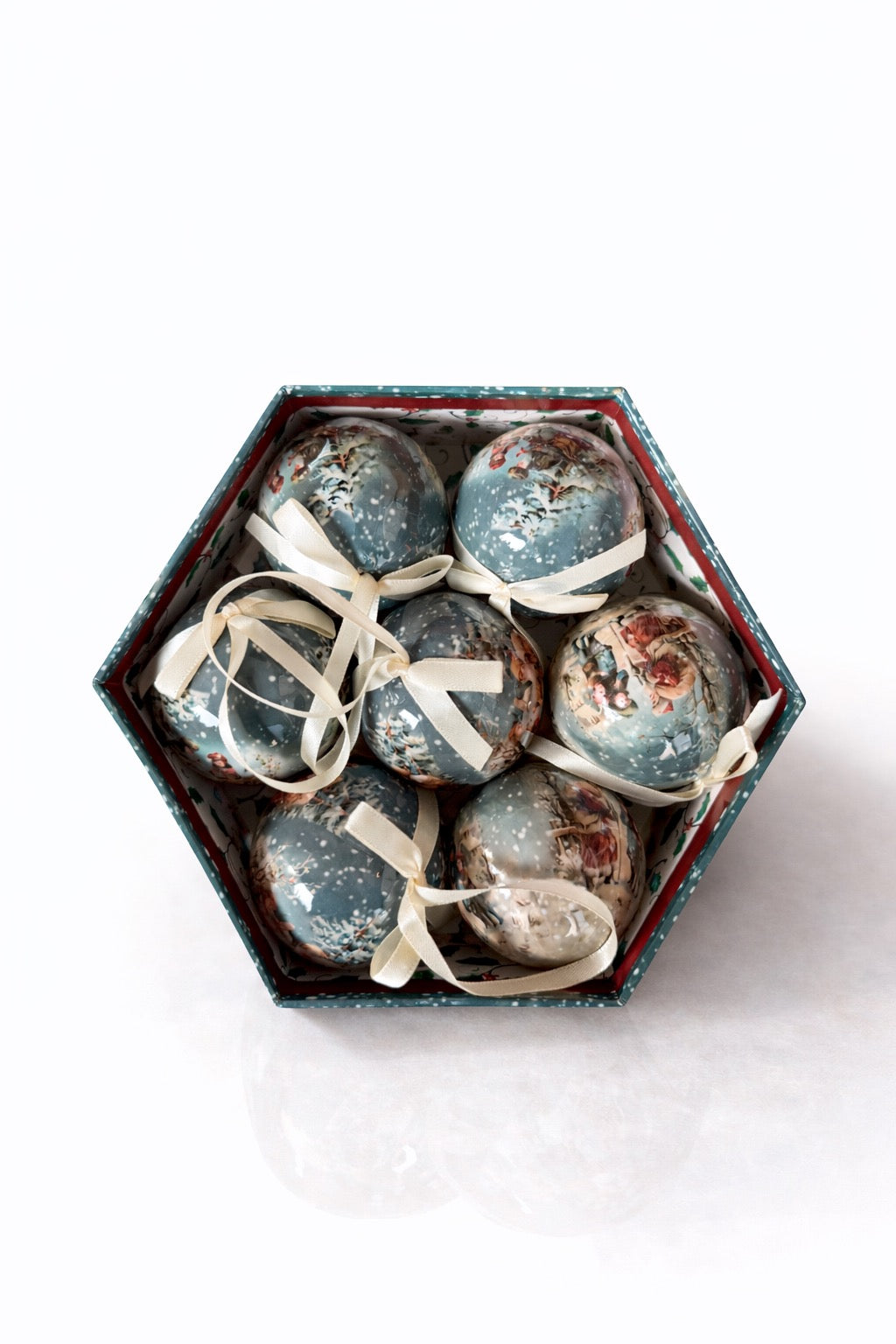 Set de Bolas Decorativas para Árbol de Navidad – Estilo Clásico